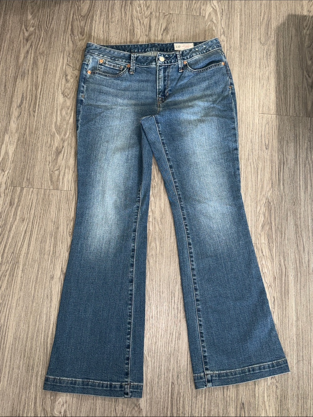 f Gap Curvy Low Rise Long & Lean Jeans Size 30| 10R